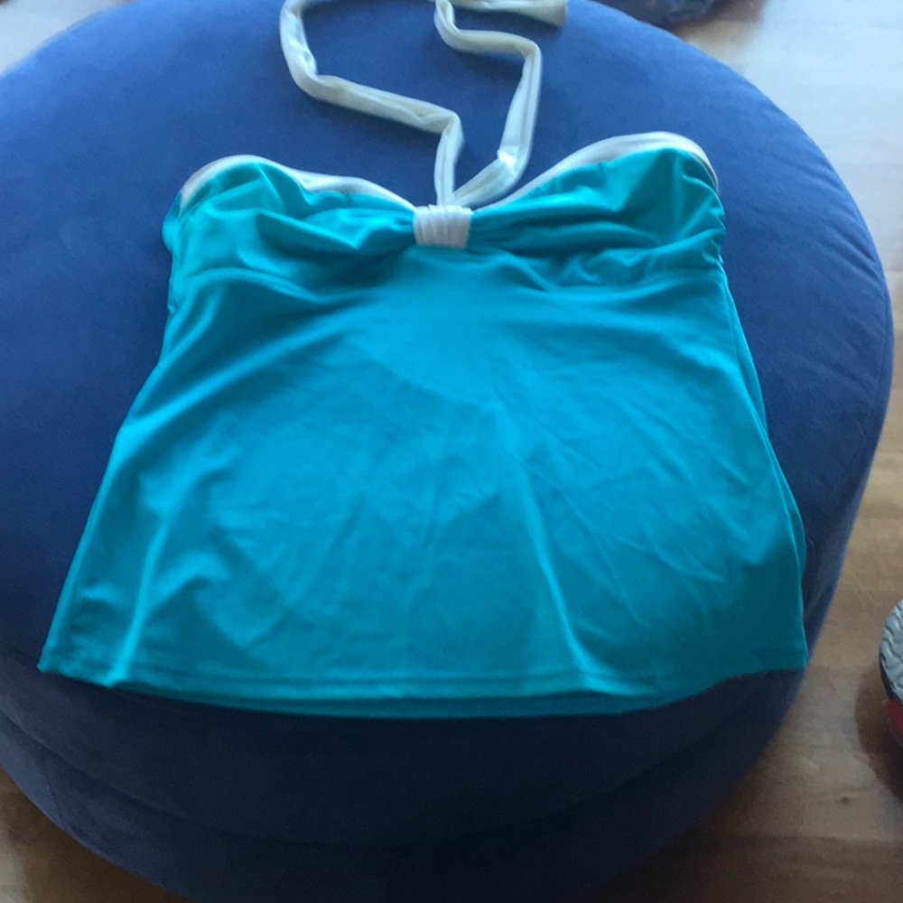 Bathing suit top Tankini with halter tie top